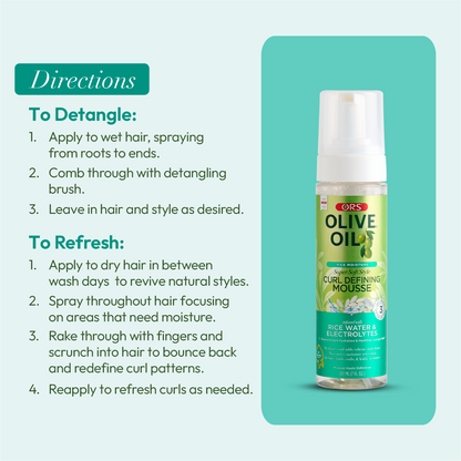 ORS Olive Oil Max Moisture Curl Defining Mousse (7.0 oz)
