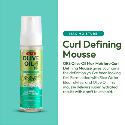 ORS Olive Oil Max Moisture Curl Defining Mousse (7.0 oz)