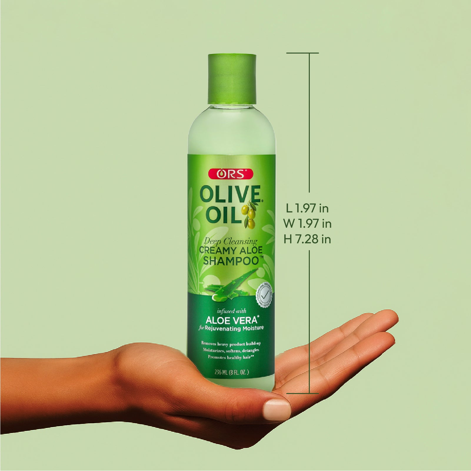 ORS Olive Oil Creamy Aloe Shampoo &amp; Conditioner (8.0 oz) Bundle