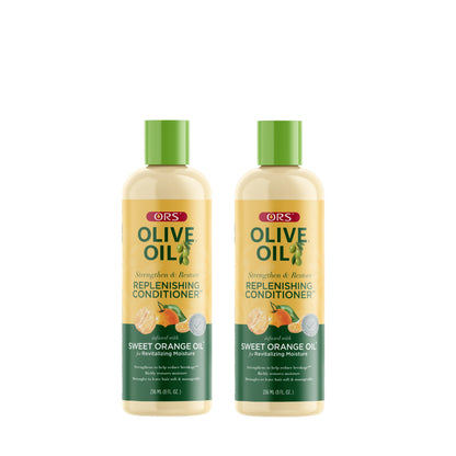 ORS Olive Oil Replenishing Conditioner for Revitalizing Moisture (8.0 oz) 2-Pack