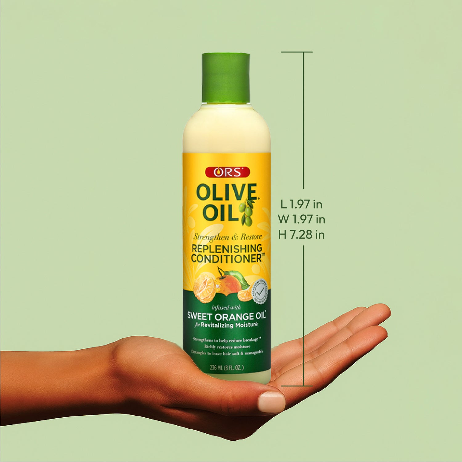 ORS Olive Oil Replenishing Conditioner for Revitalizing Moisture (8.0 oz) 2-Pack