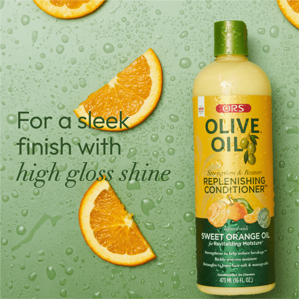 ORS Olive Oil Strengthen and Restore Replenishing Conditioner for Revitalizing Moisture (16.0 oz)