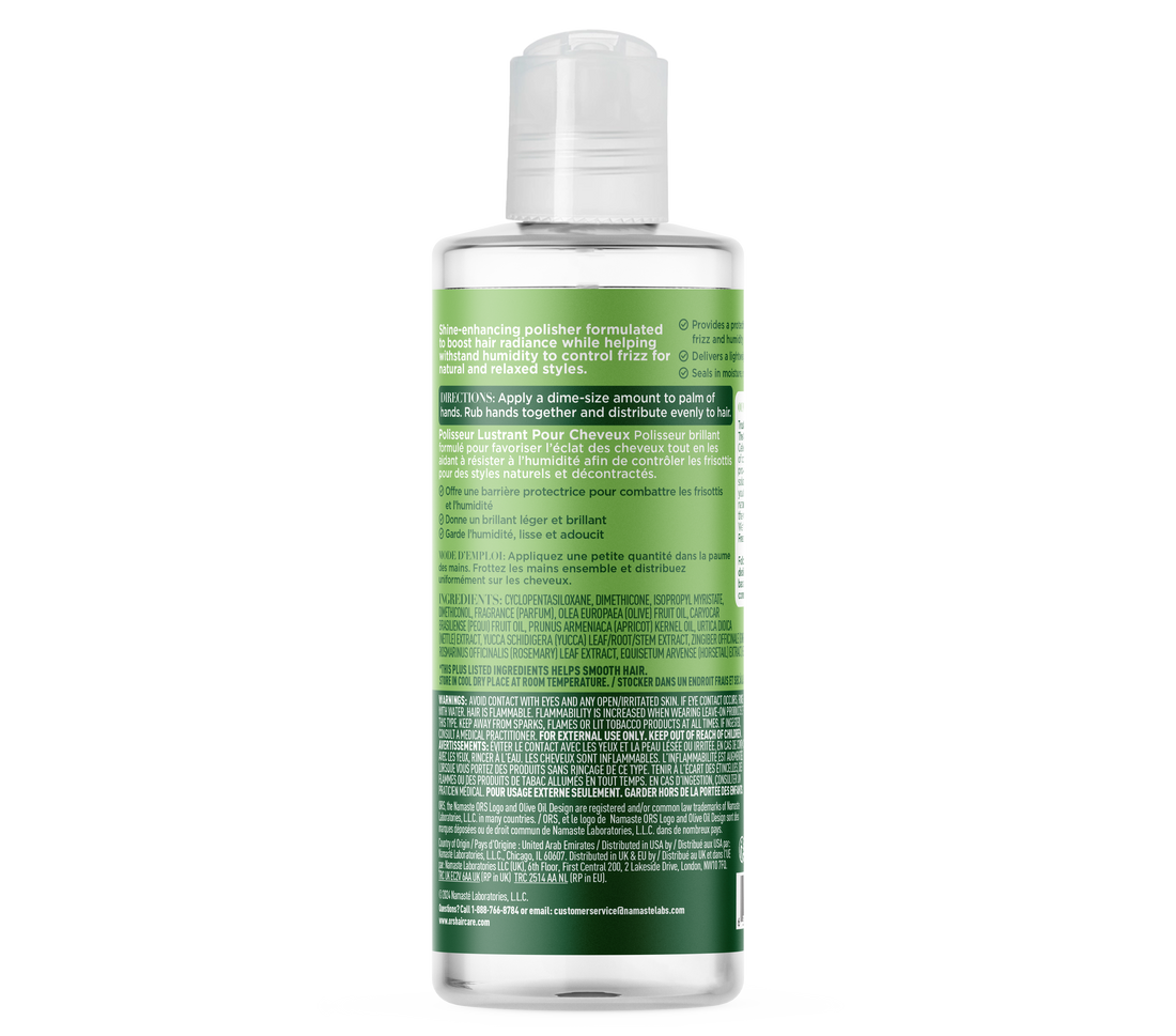 ORS Olive Oil Glossing Hair Polisher for Smoothing (3.0 oz) 2-Pack