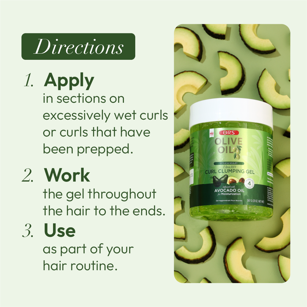 ORS Olive Oil Style &amp; Sculpt Ultra HD Curl Clumping Gel (20.0 oz)