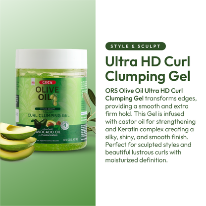 ORS Olive Oil Style &amp; Sculpt Ultra HD Curl Clumping Gel (20.0 oz)