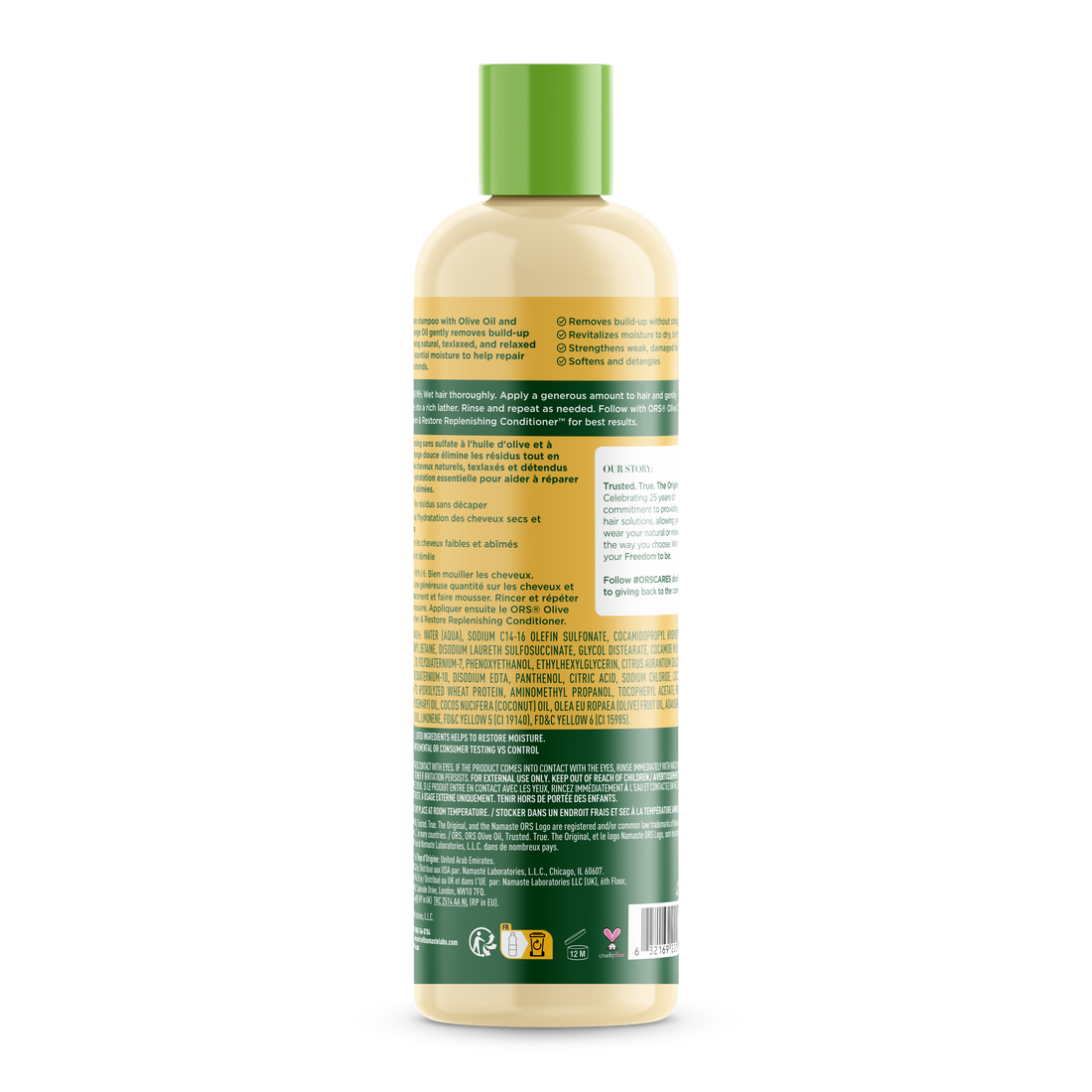 ORS Olive Oil Replenishing Shampoo for Revitalizing Moisture (16.0 oz)