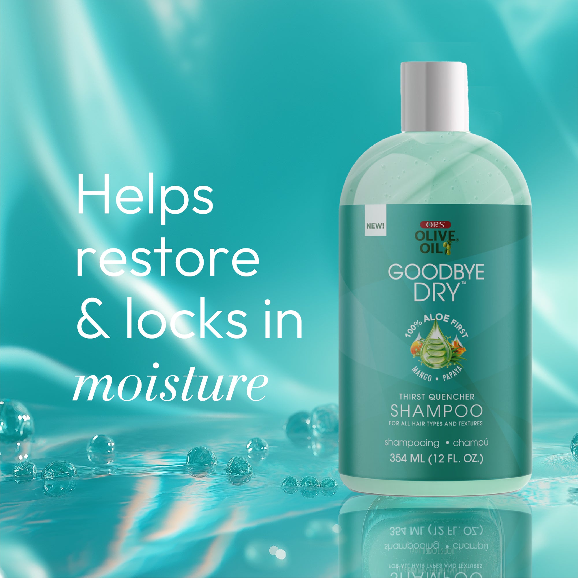 ORS Olive Oil Goodbye Dry Thirst Quencher Shampoo (12.0 oz)