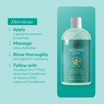 ORS Olive Oil Goodbye Dry Thirst Quencher Shampoo (12.0 oz)
