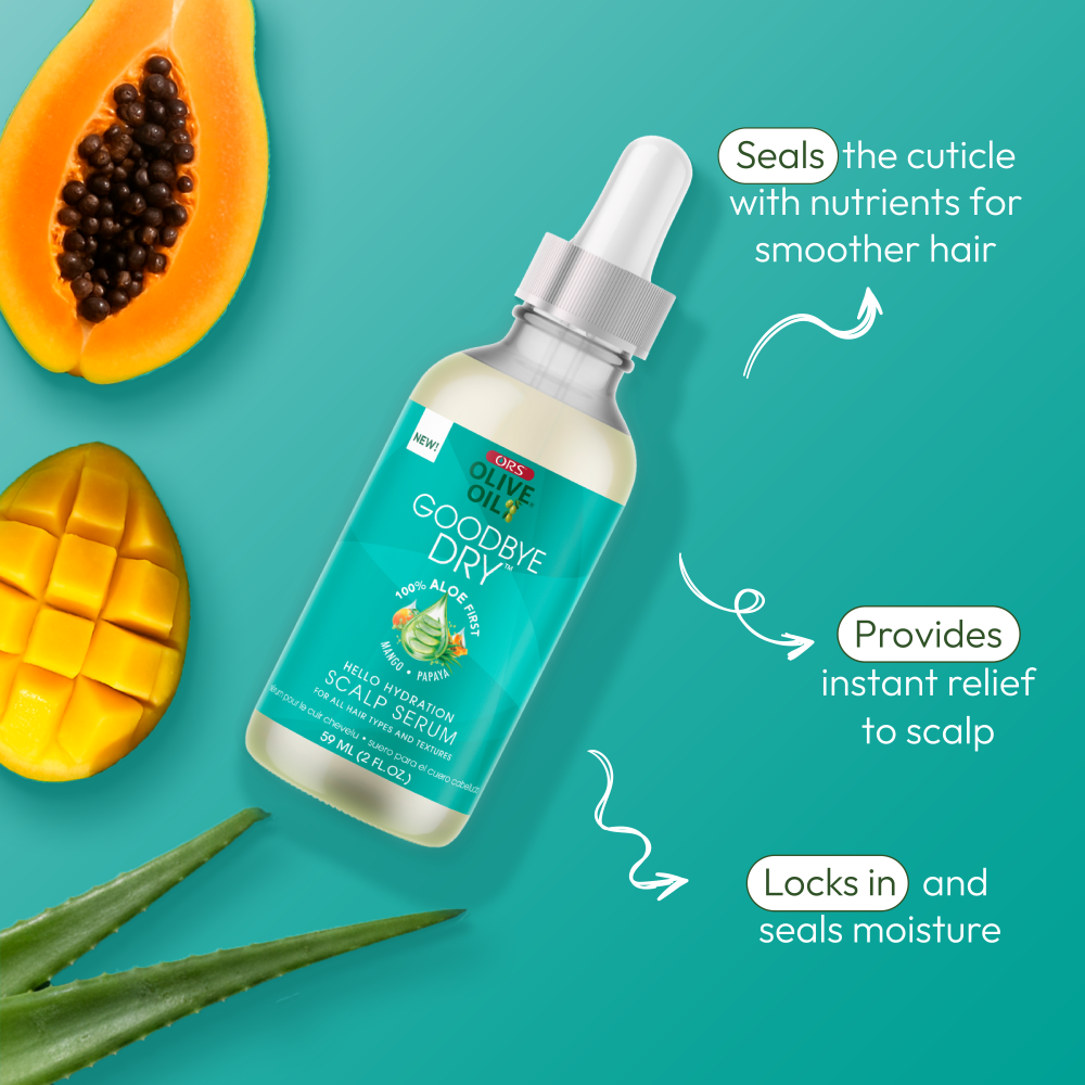 ORS Olive Oil Goodbye Dry Shampoo, Conditioner &amp; Scalp Serum - Bundle