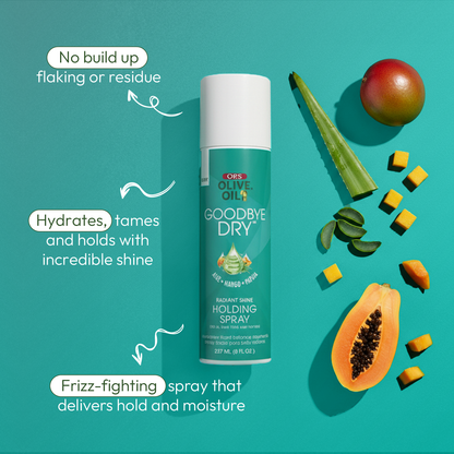 ORS Olive Oil Goodbye Dry Radiant Shine Holding Spray (8.0 oz)