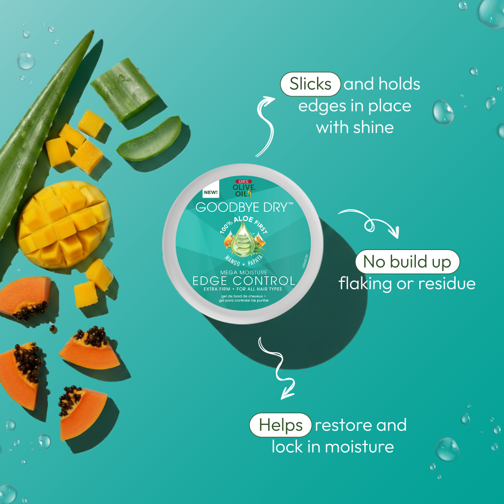 ORS Olive Oil Goodbye Dry Mega Moisture Edge Control (0.5 oz) - Sample