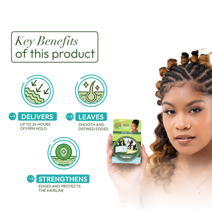 ORS HBCU Olive Oil Edge Control Hair Gel Firm Hold (2.2 oz)