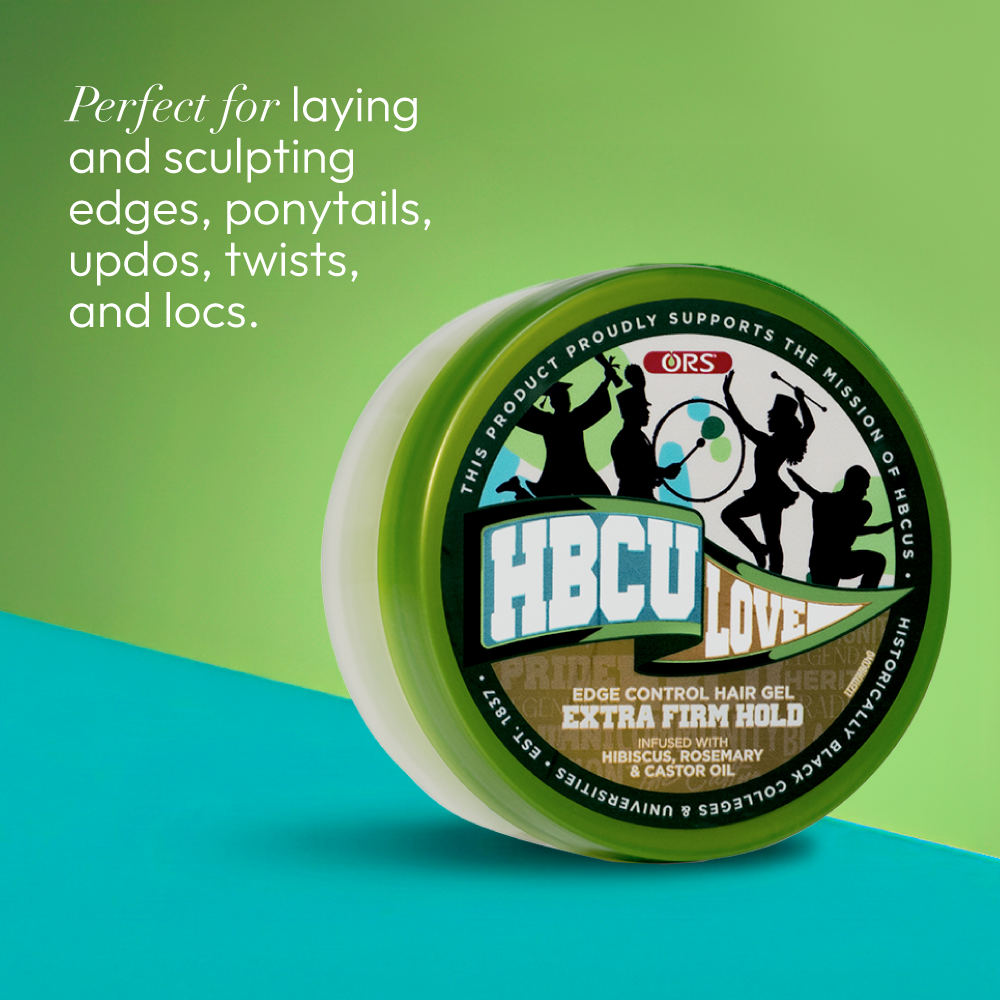 ORS Olive Oil HBCU Edge Control Hair Gel Extra Firm Hold (2.2 oz)