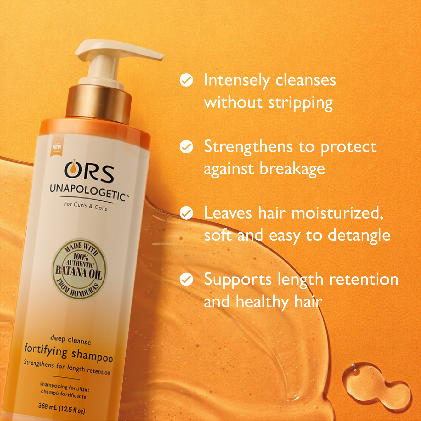 Unapologetic Deep Cleanse Fortifying Shampoo (12.5 oz)