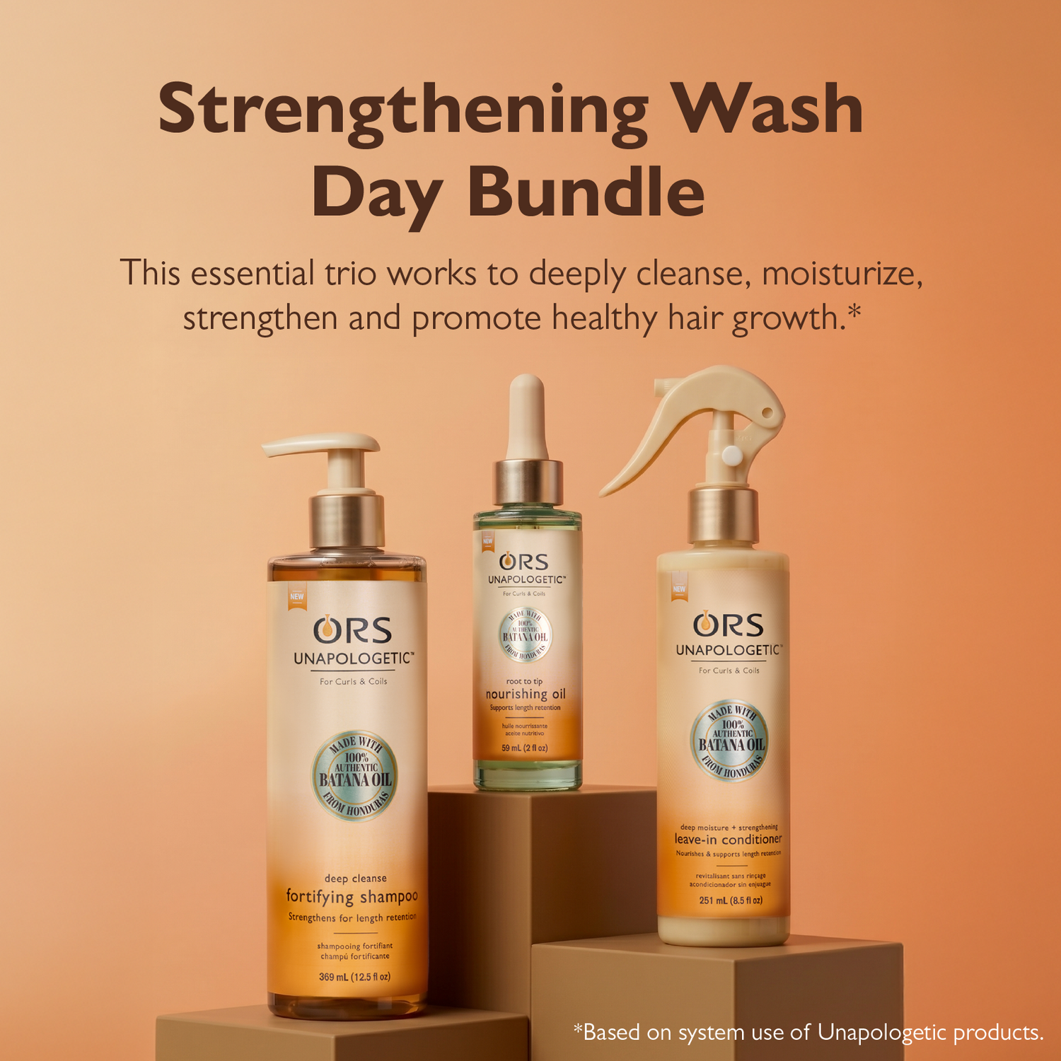 Unapologetic Strengthening Wash Day Bundle