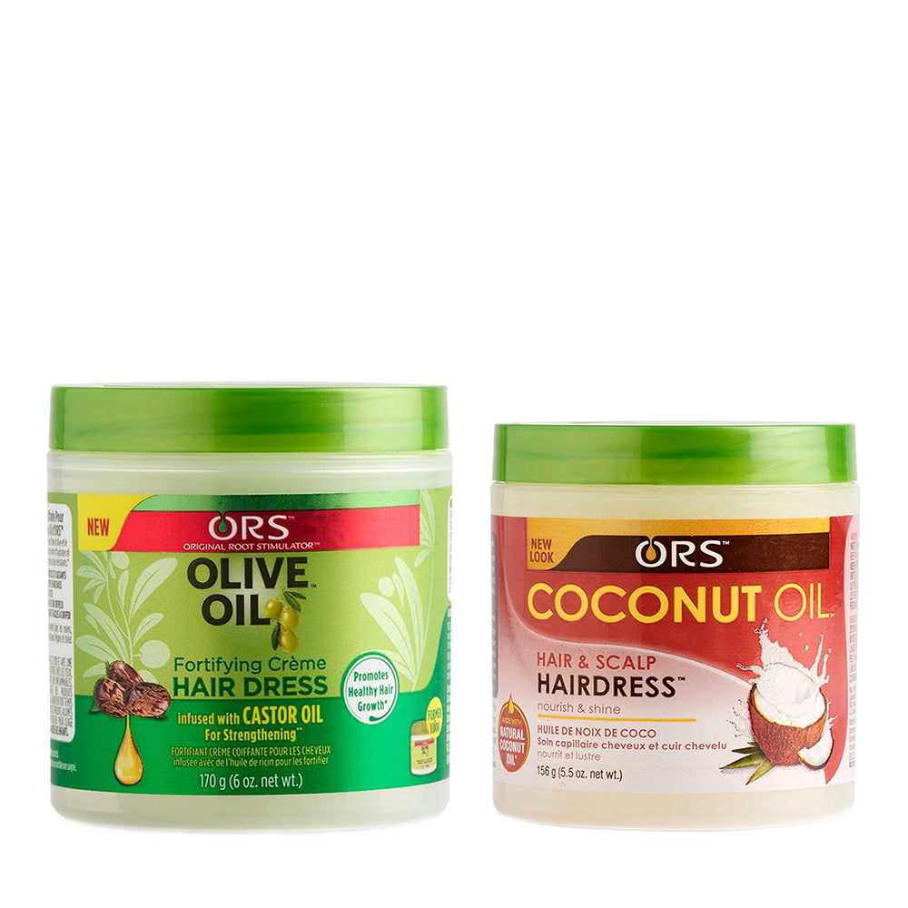 ORS Olive Oil Fortifying Creme &amp; Hair and Scalp Hair Dress 2-Piece Set