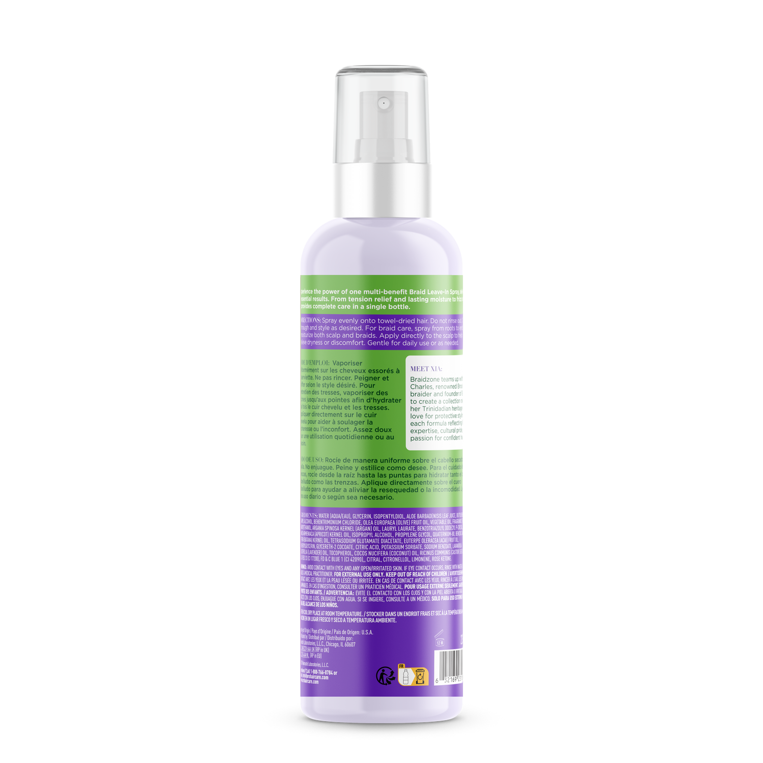 ORS Olive Oil Braidzone 7-In-1 Braid Leave In Spray (8.0 OZ)