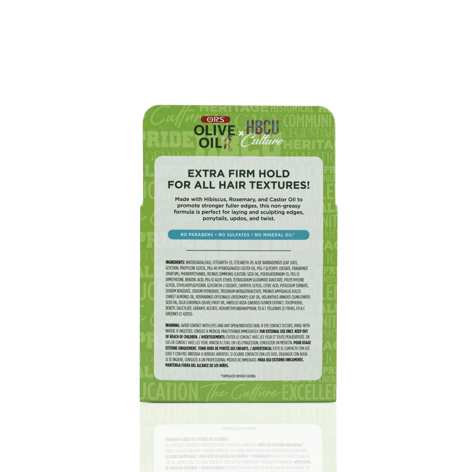 ORS Olive Oil HBCU Edge Control Hair Gel Extra Firm Hold (2.2 oz)