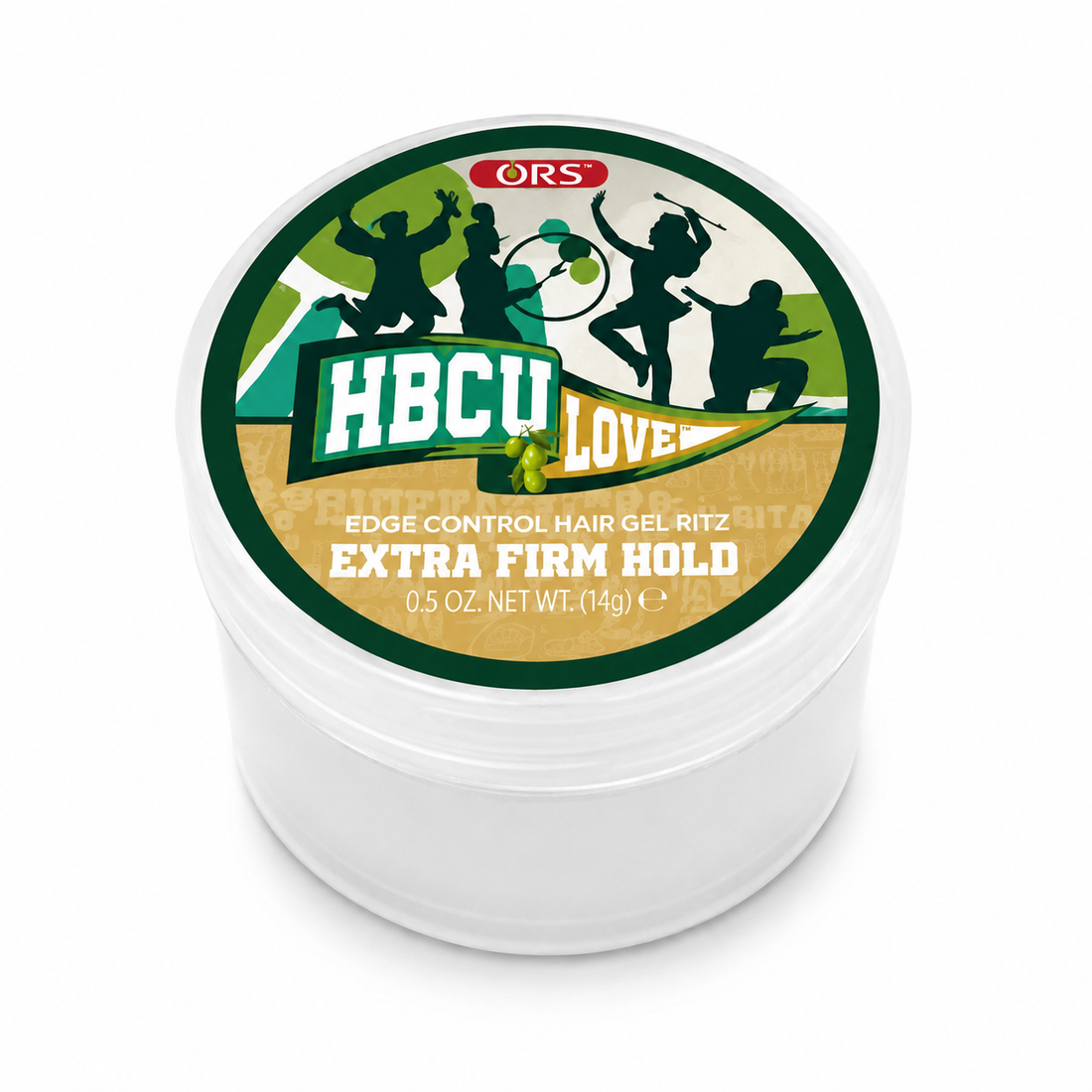 ORS Olive Oil HBCU Edge Control Hair Gel Extra Firm Hold (0.5 oz)