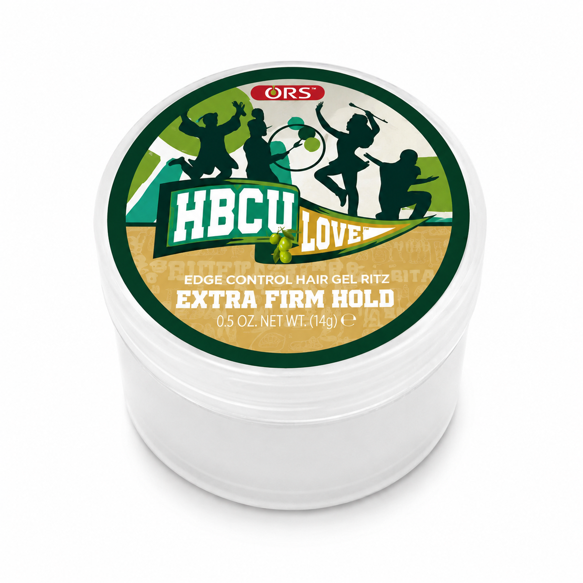 ORS Olive Oil HBCU Edge Control Hair Gel Extra Firm Hold (0.5 oz)