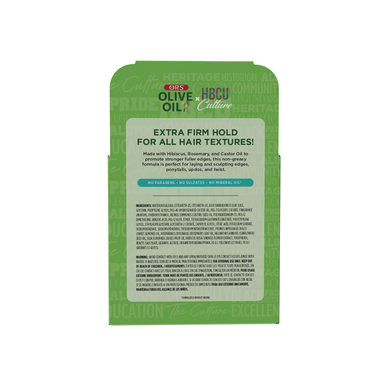 ORS Olive Oil HBCU Edge Control Hair Gel Extra Firm Hold (2.2 oz)