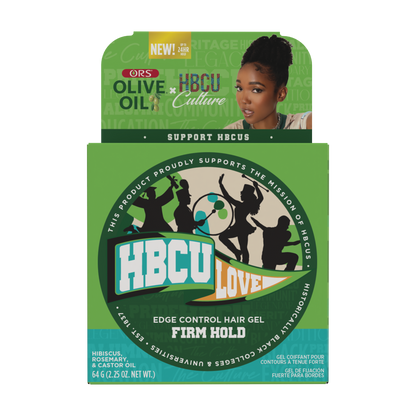 ORS HBCU Olive Oil Edge Control Hair Gel Firm Hold (2.2 oz)