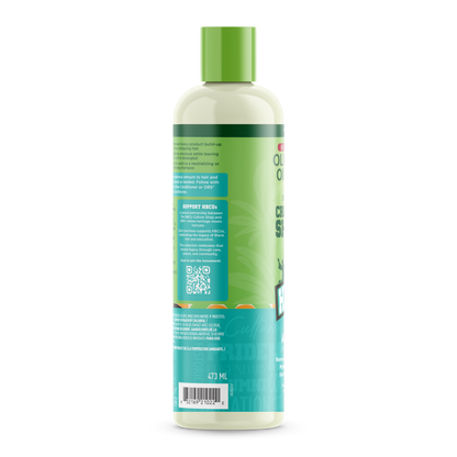 ORS Olive Oil HBCU Deep Cleansing Creamy Aloe Shampoo for Rejuvenating Moisture (16.0 oz)