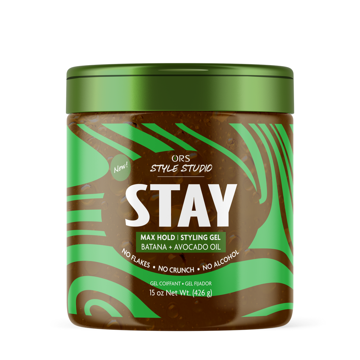 Style Studio Stay Max Hold Styling Gel (15.0 oz) | ORS Hair Care