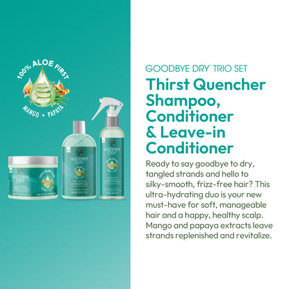 ORS Olive Oil Goodbye Dry Shampoo, Conditioner &amp; Leave-In Conditioner Bundle