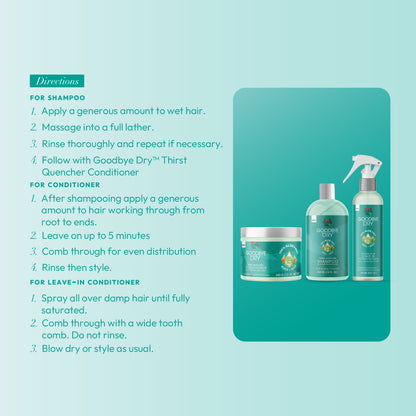 ORS Olive Oil Goodbye Dry Shampoo, Conditioner &amp; Leave-In Conditioner Bundle