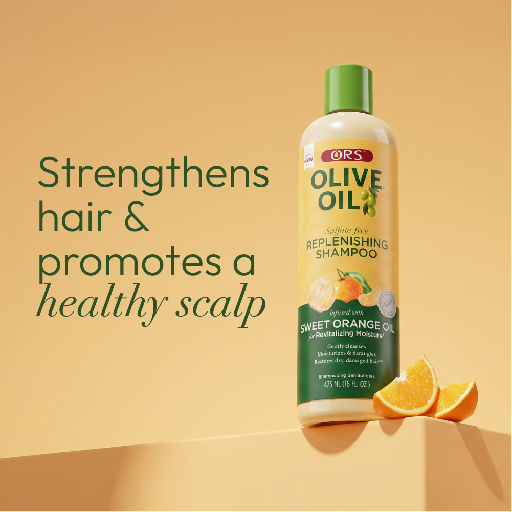 ORS Olive Oil Replenishing Shampoo for Revitalizing Moisture (16.0 oz)