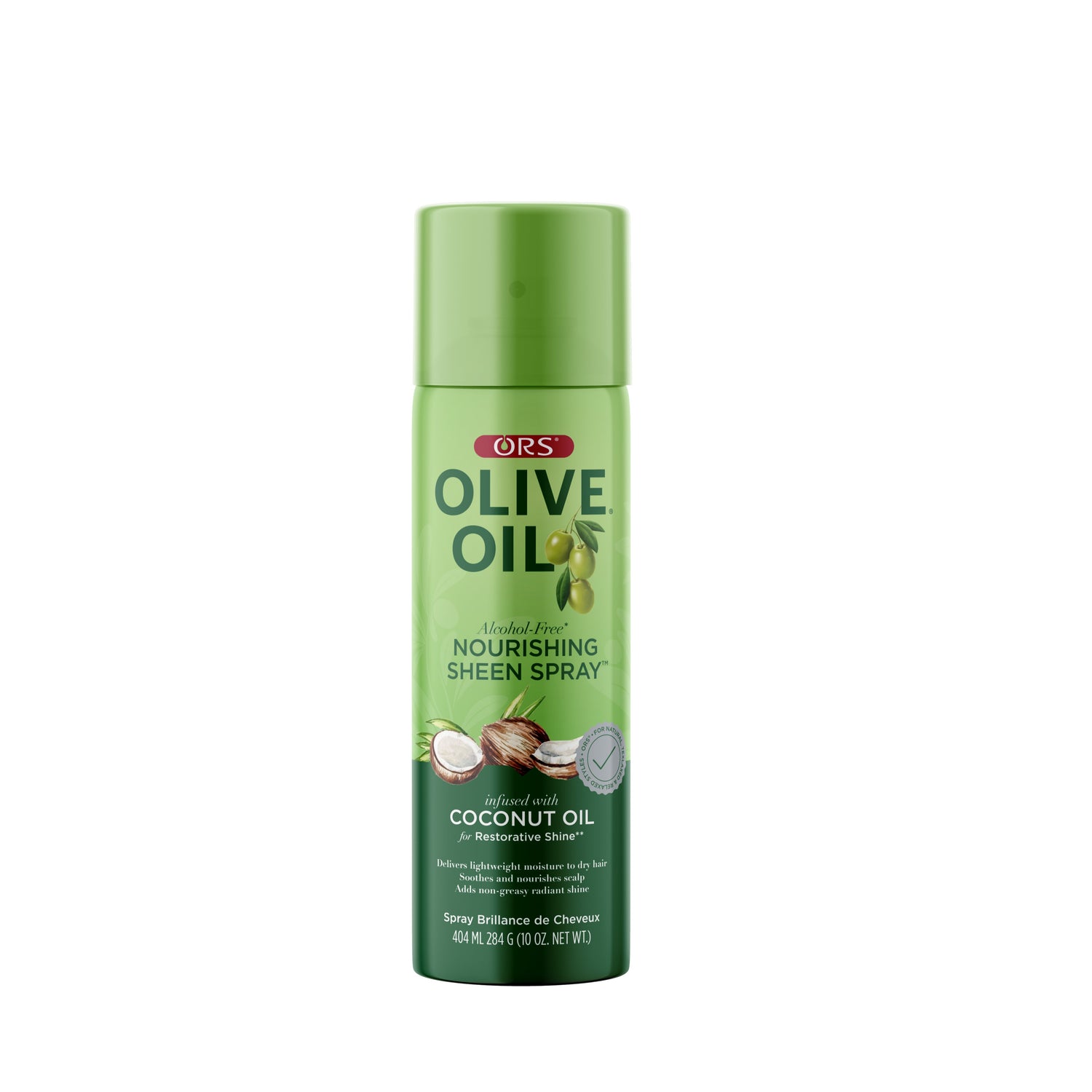 ORS Olive Oil Nourishing Sheen Spray for Restorative Shine (10 oz)