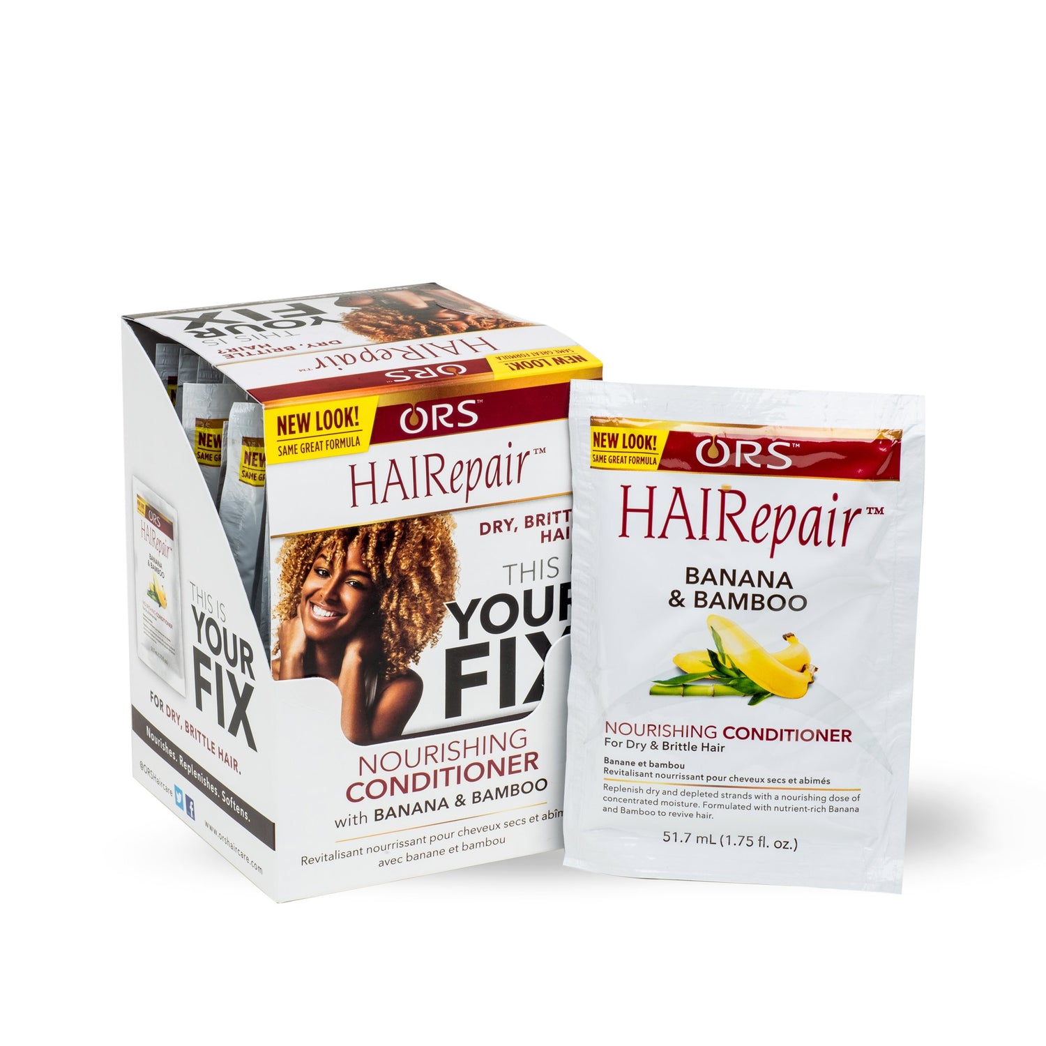 ORS HAIRepair Banana &amp; Bamboo Nourishing Conditioner  (1.75 oz) 12-Pack