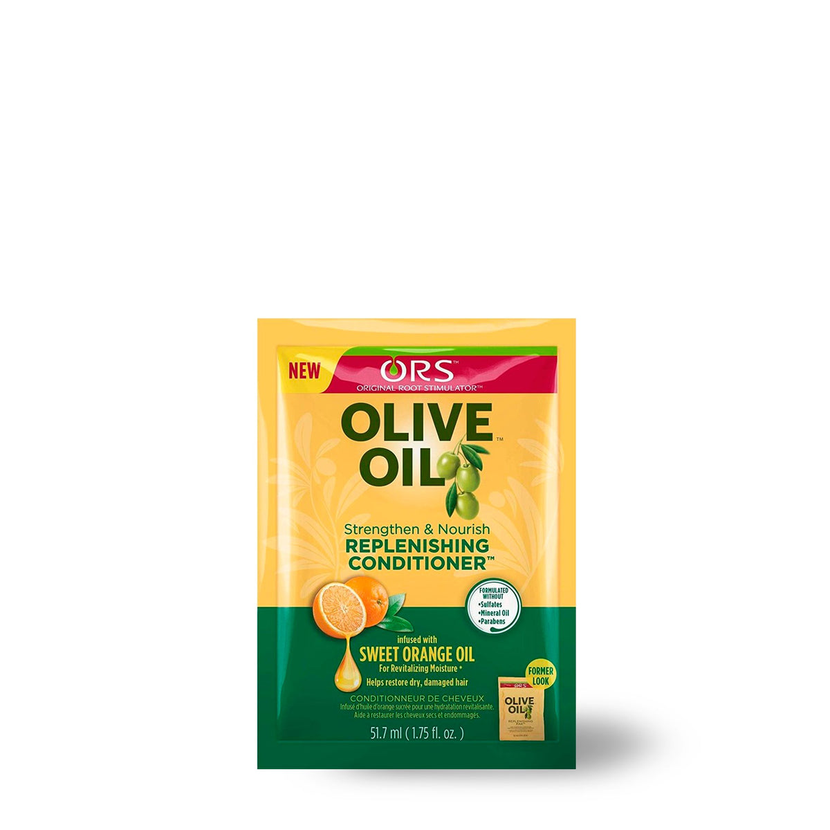 ORS Olive Oil Strengthen &amp; Nourish Replenishing Conditioner, Travel Packet (1.7 oz)