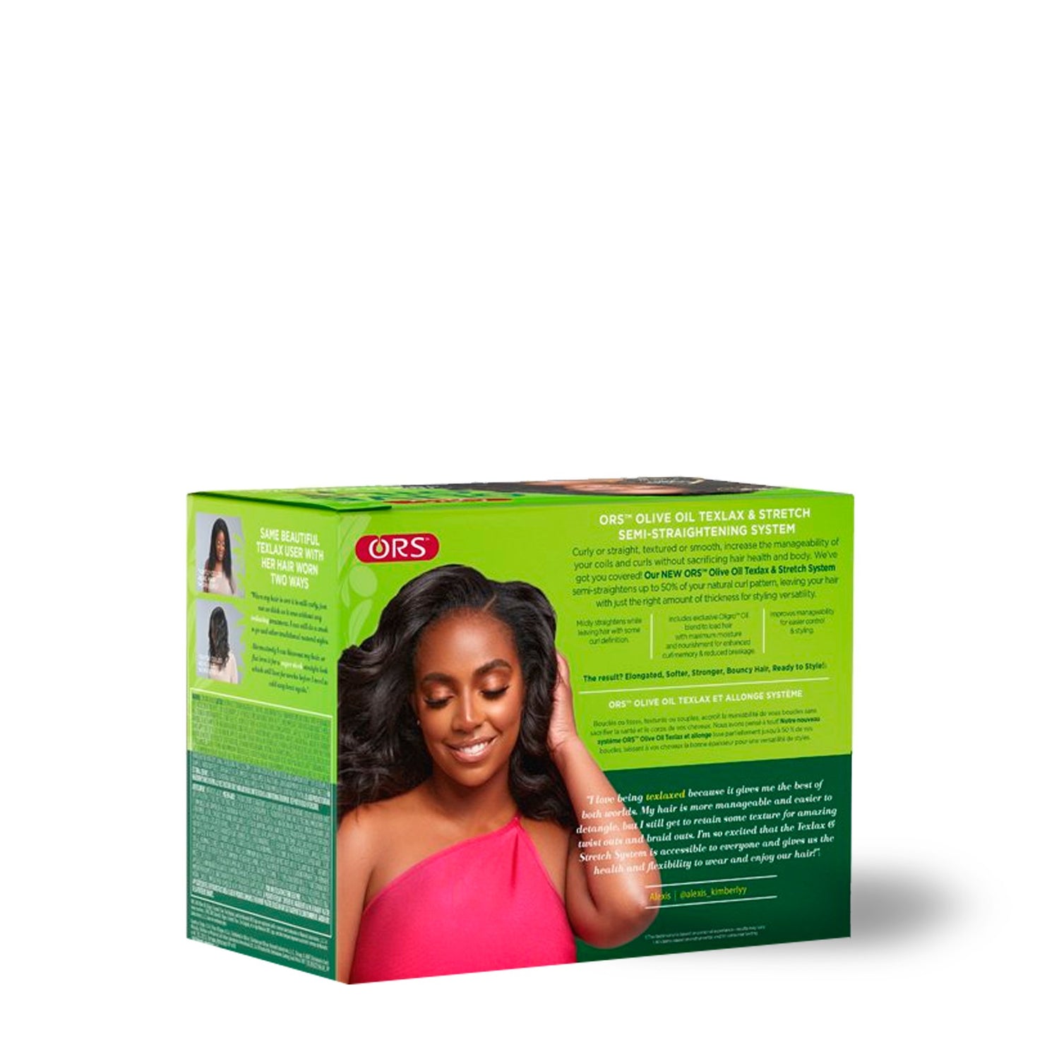 ORS Olive Oil Texlax &amp; Stretch Semi-Straightening System for All Natural Hair Types
